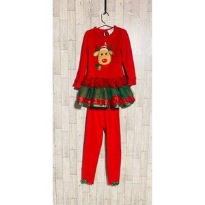Emily Rose 2 Piece Christmas Outfit Size 6